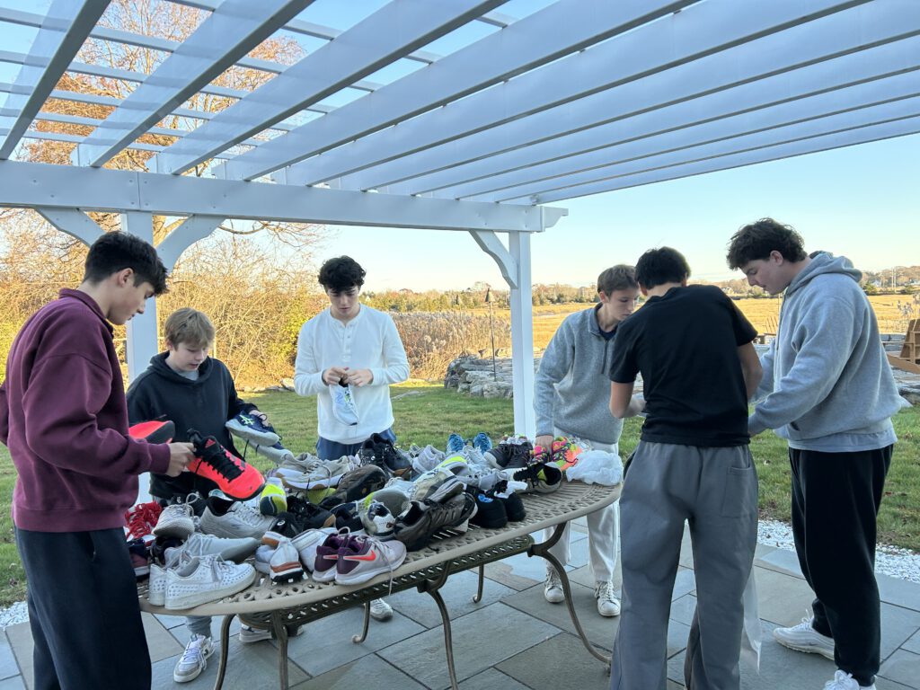 Gently used sneakers collected for recycling to raise funds for Ronald McDonald House CT